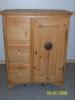 Brotschrank Biedermeier Weichholz