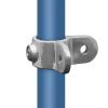 Rohrverbinder Gelenkauge Doppel 90° 33,  7 mm Feuerverzinkter Galvanisierter Kons