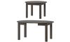 Tisch Uran Ausziehtisch 110x110x76cm Wenge Esszimmertisch Esstisch Auszugtisch W