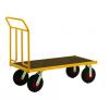 Plattformwagen mit Luftbereifung 1336 x 600 x 1090 mm (L x B x H)