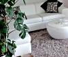 Design-Luxus-Ecksofa - Dickleder (durchgefärbt) 