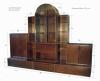  Schrankwand mit Vitrine