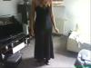 verkaufe elegantes design-abendkleid