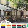 Pavillon Segel 6x6 Terrassendach Restaurant personalisierte Farbe Pvc Pergola