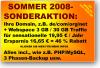 Sommer-Sonderaktion 2008