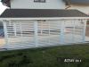 CARPORT GARAGENVORDACH HOLZÜBERDACHUNG FÜR AUTO 3,  5x6m