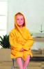 Kinderbademantel mit Kapuze,  div.Farben und Größen,  Microfaser