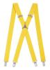 Damenhosenträger X Form 2,  5 cm breit 115 cm lang elastisch 4 starke Metallklipp