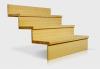 STUFE 95x28x4cm + SETZSTUFEN HOLZTREPPENSTUFEN HOLZSTUFEN MASSIVHOLZ BUCHENHOLZ