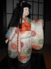 Japanische Figur,  einzigartige Handarbeit in Seide_ TOP_ RAR