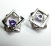 SPIEL2 MIT AMETHYST,  SILBER 92