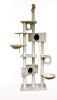 Deckehohen Katzenkratzbaum Katzenbaum beige NEU