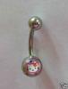 HELLO KITTY BAUCHNABELPIERCING