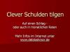 Schluss mit meinen Schulden.