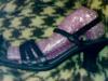 Sling Sandalette anthrazit/ schwarz