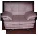 Leder-Couch-Garnitur 3/ 2/ 1-Kombi