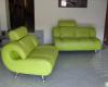 Sofa und Sessel im tollen Design,  EINWANDFREIER ZUSTAND 
