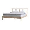 IKEA DALSELV Doppelbett mit Matratze und Lattenrosten WIE NEU