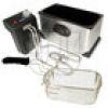 Friteuse Edelstahl 3, 5 Liter