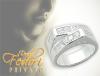Donna Fedori Privato Design Ring Summits 925 Sterling Silber/ Zirkonia