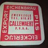 Deutsche Besetzung Westflandern Bierdeckel Eichenbräu Callewaert Zwevezele B Bel