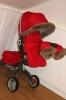Stokke Xplory Kinderwagen PLUS Zubehör Alter 6 Monate alt