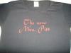 Funshirt mit Flockdruck