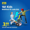 Mobilfunk für coole Kids,  Kindergerecht smart,  günstig! ab 3,  99 €/  Mon.Auf Wuns