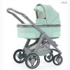 Moderner Kinderwagen in zarten Pastell-Farben von Bebecar NEU