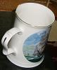 Segelschiff Porzellan Krug Royal Worcester Hammersley Bone China