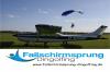 Tandemsprung Fallschirmsprung Dingolfing Niederbayern nähe München,  Regensburg,  
