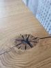 KÜCHENARBEITSPLATTEN ARBEITSSPLATTEN HOLZPLATTE EICHENHOLZ MASSIVHOLZ 1M2