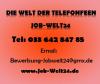Telefonistin Job Heimarbeit 100%Homeoffice Sigmaringen und ü-all Arbeit Stellena