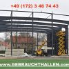 Kaufe und demontiere Stahlbauhallen Stahlhallen aus Abbruch/  Abriss /  Rückbau