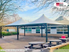 Pavillon 4x5 Überdachung Pagodenzelt Festzelt Pvc Terrassendach Pergola Terrasse