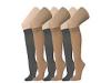 420 Nylon Stütz Kniestrümpfe 60 Den in schwarz & beige 2er Verpackung nur 0, 39 C
