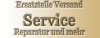 Ersatzteile Versand Service Reparatur und mehr