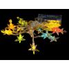 LED-Motiv Lichterkete multicolor Sterne.