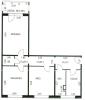 NACHMIETER für 3-Raum-Wohnung in Berlin 76m  mit Balkon /  530 Euro warm