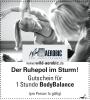 Body Balance - Yoga,  Tai Chi und Pilates - im  Fitnessstudio Wild AEROBIC in Bay