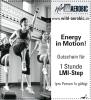 kostenlose LMI Step Stunde im Fitnessstudio Wild AEROBIC in Bayreuth 