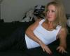 Elegante Blondine,  schlank,  Löwenmähne