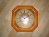 Wanduhr  orange 