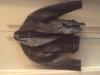 Funkelnagelneue,  schwarze Motorrad-Damenlederjacke,  Grösse 40