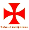 Templer - ufkleber für Sammler - Templer Kreuz   Wappen