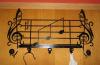 Türgarderobe Noten - Style /  Musik Garderobe Tür Neuheit  