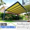 Pavillon 3x5 Terrassendach Restaurant personalisierte Farbe Pvc Café Pergola