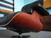 Charles Eames Lounge Leder Kirsche Original VITRA NEUWERTIG von 2006