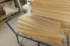 HOLZTREPPENSTUFEN HOLZSTUFEN MASSIVHOLZSTUFEN EICHENHOLZ UNBEMALT 95x28x4cm