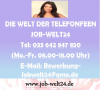 Telefonistin Job * Telefonistin Job * Telefonistin Job - Quedlinburg und ü-all J